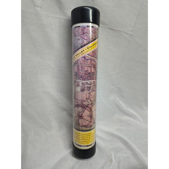 Napa Valley California Map Featuring 270 Wineries 11.75"X 36" Fine Art Maps - Picture 1 of 4